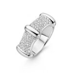 Bague ti sento 12045zi - bague flanc cristaux ti sento bijoux