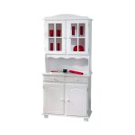Bahut vaisselier valencia 2 portes blanc Bahut vaisselier valencia 2 portes blanc