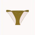 Bas de maillot de bain taille basse - vert