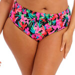 Bas de maillot de bain taille mi haute noir elomi bain