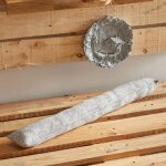 Bas de porte en coton 275g / m² hors piste 80 x 10 gris claire Bas de porte en coton 275g / m² hors piste 80 x 10 gris claire