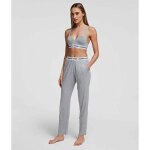Bas de pyjama pantalon logot - gris - karl lagerfeld