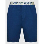 Bas de pyjama - short calvin klein europe underwear bleu en coton