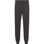 Bas de pyjama style jogging avec lastique noir en tissu