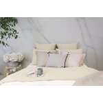 Les basiques - housse de couette en coton - cr�me