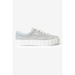 Baskets basses  rayures malibu bleu