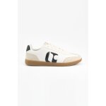 Baskets blanches au monogramme noir palma cate