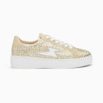 Baskets clair gwen or  lacets