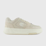 Basket femme - beige en cuir