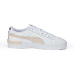 Baskets femme blanc / rose pale jada renew en cuir