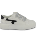 Basket femme clovia blanc et noir Basket femme clovia blanc et noir