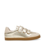 Basket femme or en cuir Basket femme or en cuir