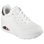 Baskets femme uno wedge - hi steps blanc