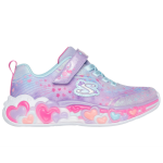 Basket fille eternal heart lights violet