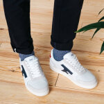Baskets hazel leather en cuir