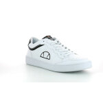 Baskets homme - blanc / noir en cuir