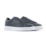 Baskets homme en cuir marine