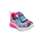 Basket avec lumire pour fille bleu marine