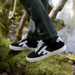 Baskets noire � plateforme walnut