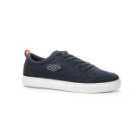 Baskets en textile bleu marine pour homme