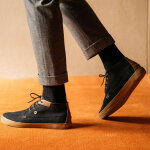 Baskets wattle leather bleu marine en cuir Baskets wattle leather bleu marine en cuir