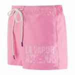 Bermuda de bain court homme waves rose
