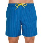 Bermuda de bain homme fibres recycles signature eminence bleu