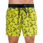 Bermuda de bain homme waves jaune waves