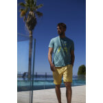 Bermuda chino jogg swoop moutarde orange en coton
