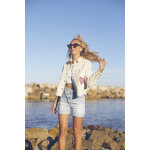 Bermuda short en jeans fille casa bleu