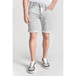 Bermuda short en jeans jogg gris pip