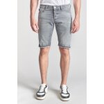 Bermuda short en jeans landres gris zed