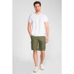 Bermuda short peron kaki en coton