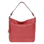 Besace - a4 - cuir de vachette - rouge fonc - confort