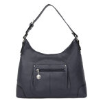 Besace cuir confort marine luna Besace cuir confort marine luna