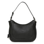 Besace cuir confort noir quin Besace cuir confort noir quin