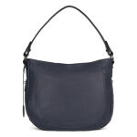 Besace - cuir de vachette - bleu nuit - sauvage