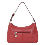 Besace - cuir de vachette rouge
