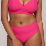 Bikini slip taille haute