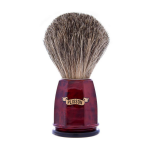 Blaireau facette gris de russie faon loupe de noyer