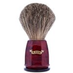 Blaireau facette gris de russie façon loupe de noyer Blaireau facette gris de russie façon loupe de noyer