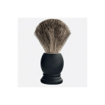 Blaireau htre noir mat gris de russie - taille 12 - plisson