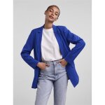 Blazer classique oversize fit col italien bleu tess
