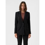 Blazer classique oversize fit col à revers longueur regular noir Blazer classique oversize fit col à revers longueur regular noir