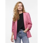 Blazer classique regular fit col  revers rose