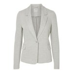 Blazer croisé regular fit col à revers longueur regular gris Blazer croisé regular fit col à revers longueur regular gris
