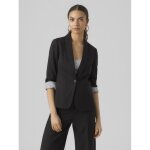 Blazer fermeture par bouton col à revers noir clio Blazer fermeture par bouton col à revers noir clio