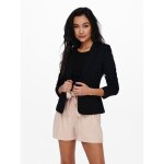 Blazer revers en pointe longueur midi noir Blazer revers en pointe longueur midi noir
