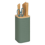 Bloc sensia 4 couteaux et ciseaux manches en bambou