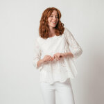 Blouse broderie anglaise dora en coton